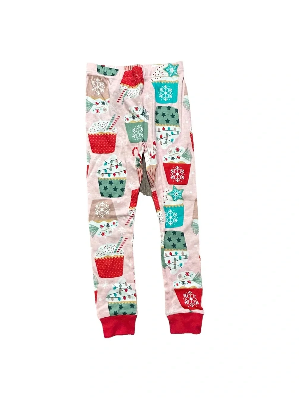 NWOT Toddler Girl Christmas Pajama Set Sweet Dreams Cupcakes Size 5T